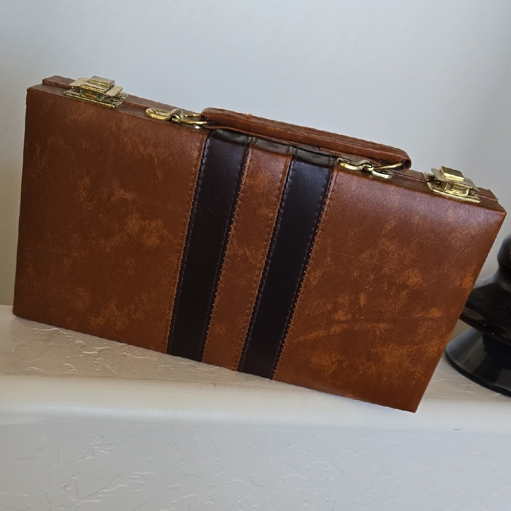 Vintage 6-in-1 Travel Game Set.